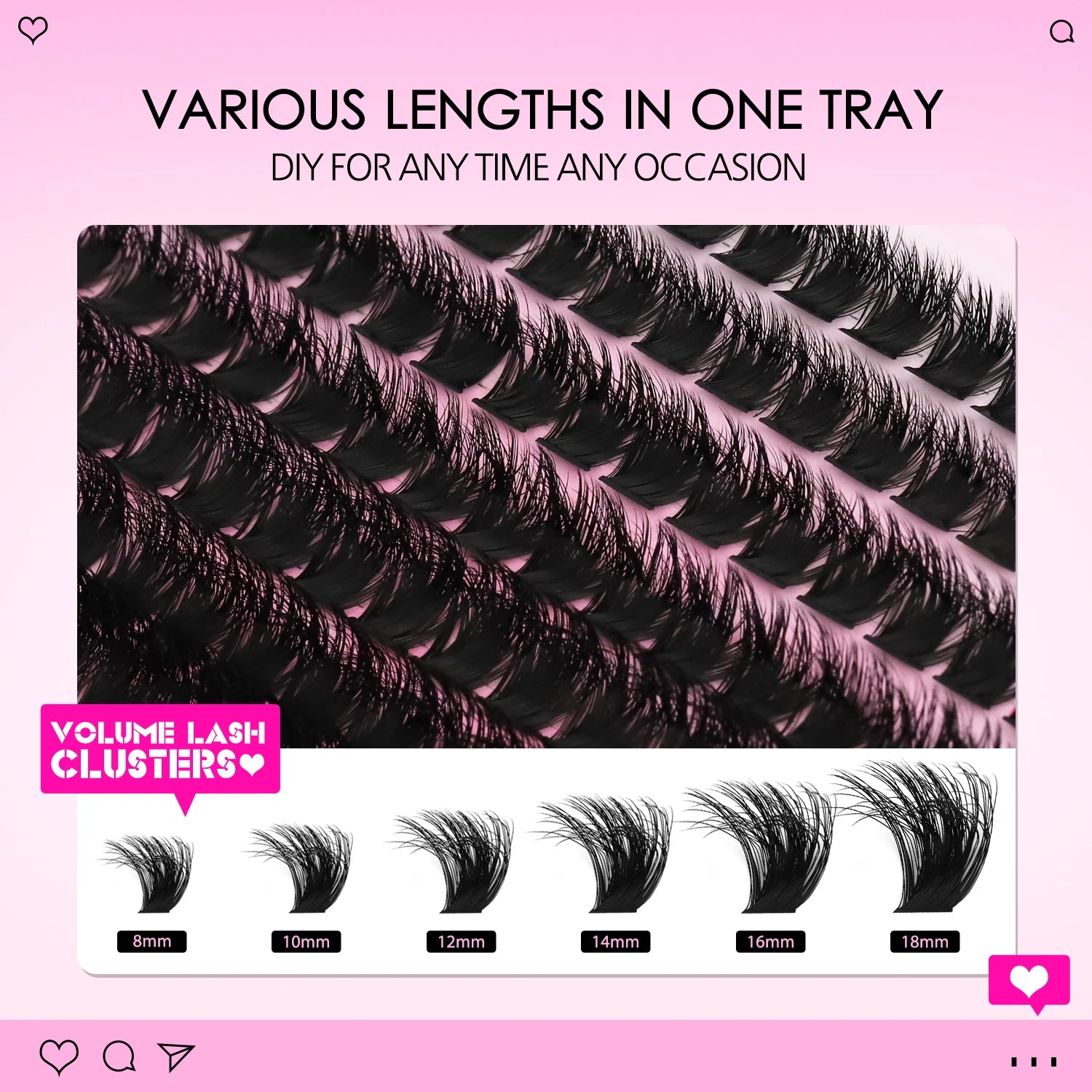 Daily Lash Style – with Waterproof DIY Kit