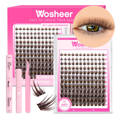 Brown Lash Style – with Waterproof DIY Kit