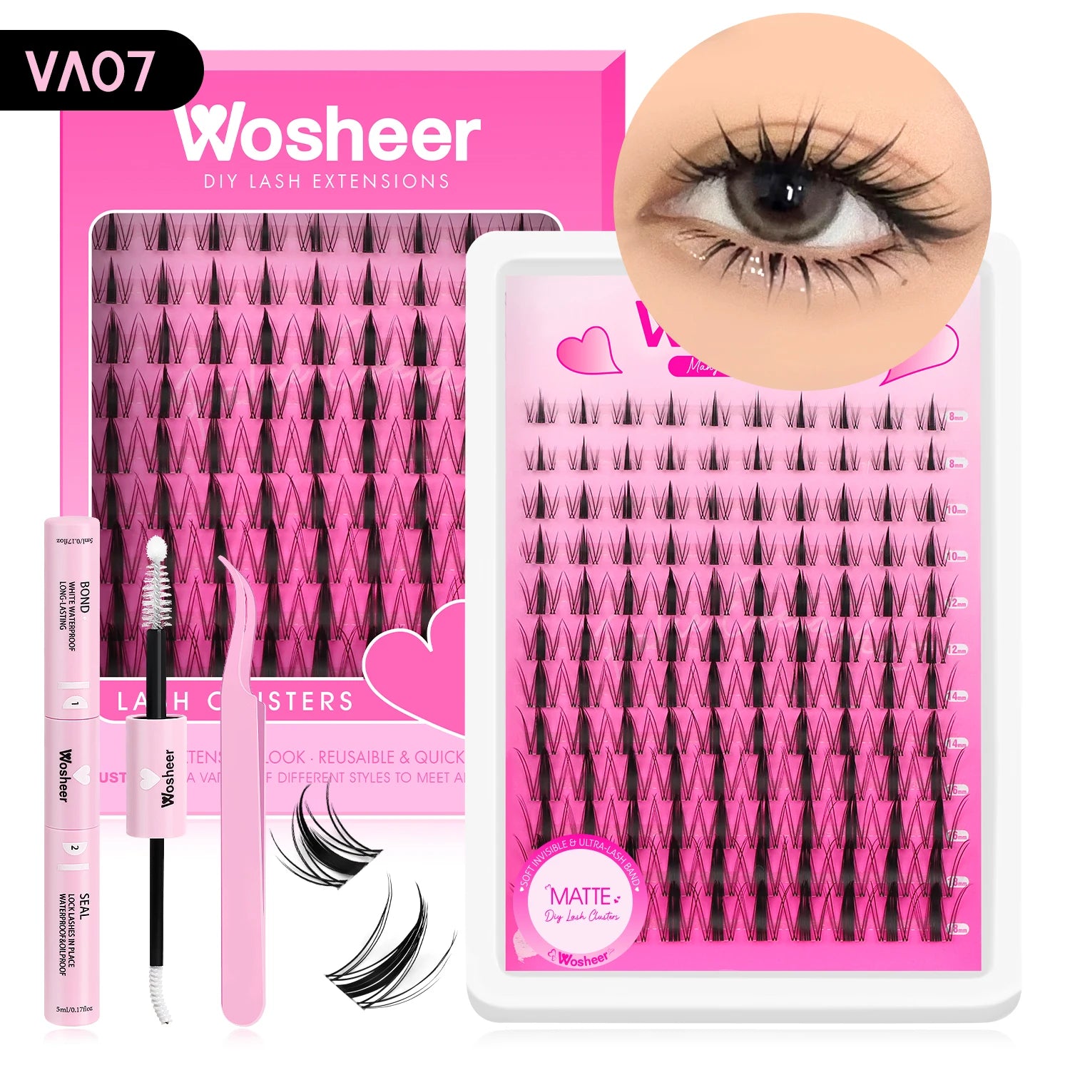 Natural Lash Style – with Waterproof DIY Kit