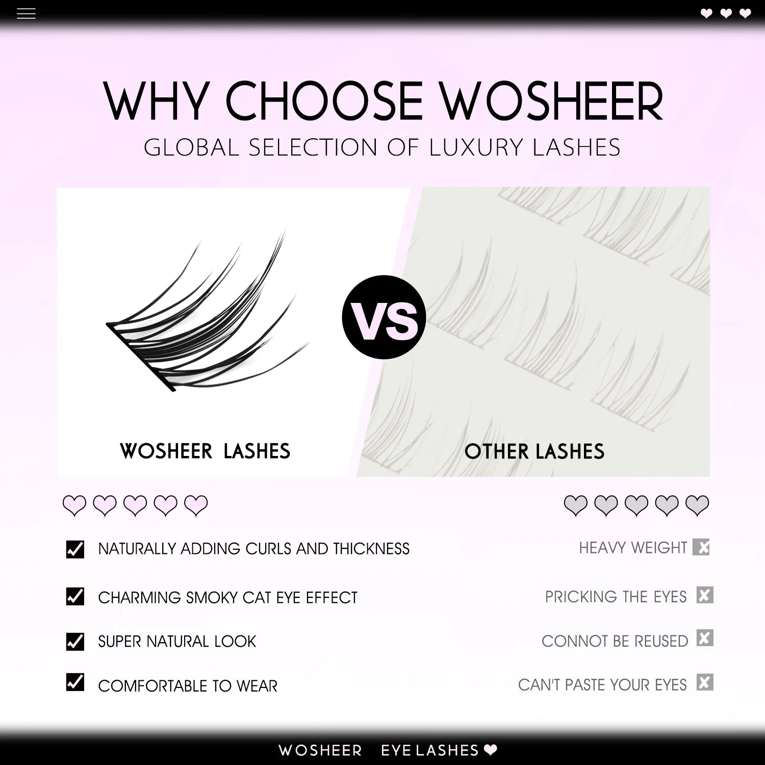 Natural Lash Style – with Waterproof DIY Kit