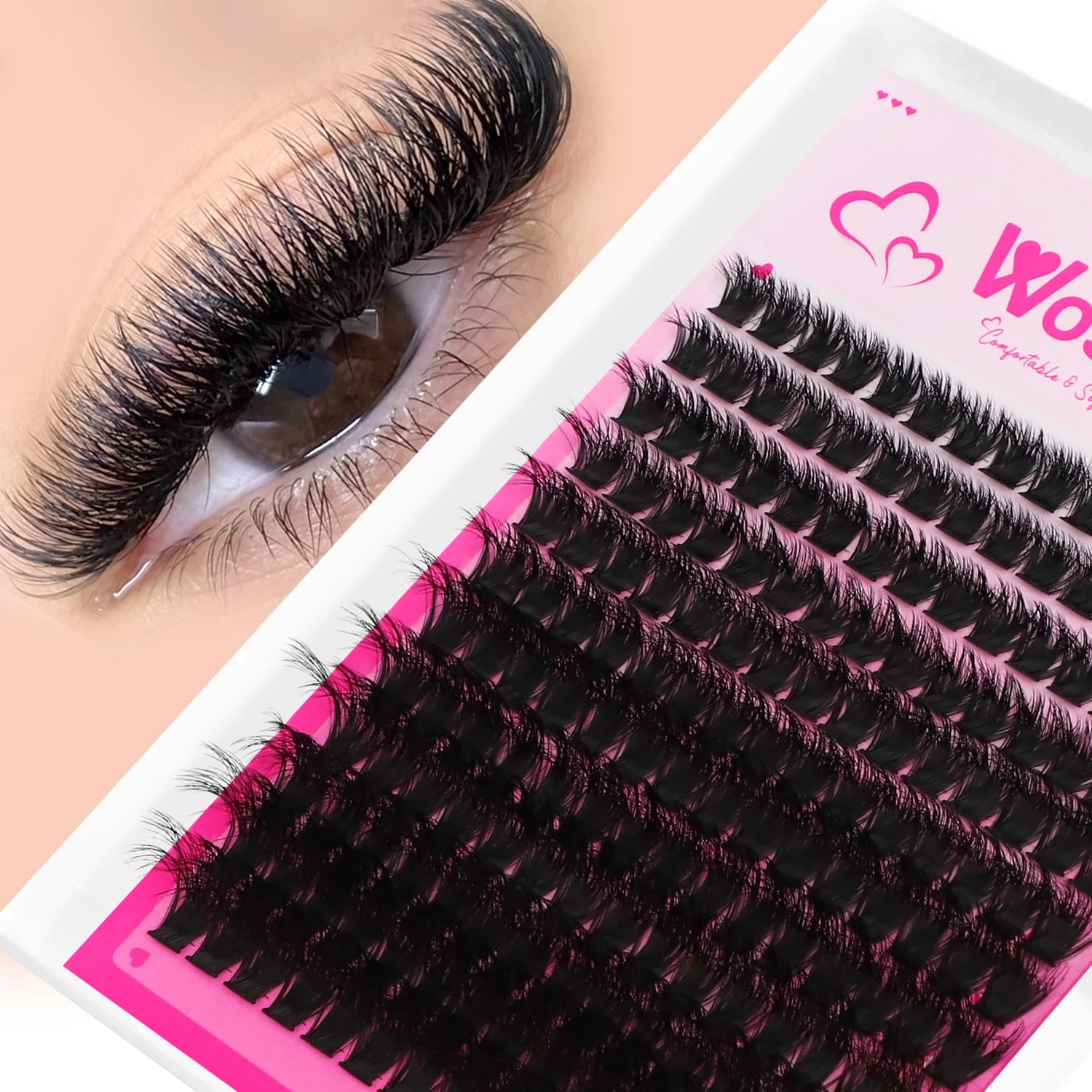 Cat Eye Lash Style – with Waterproof DIY Kit