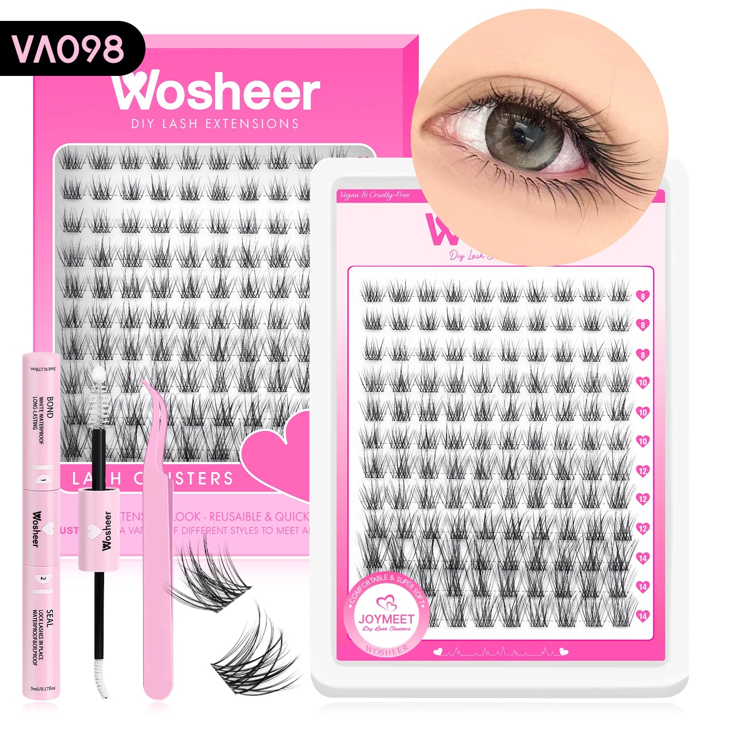 Natural Lash Style – with Waterproof DIY Kit