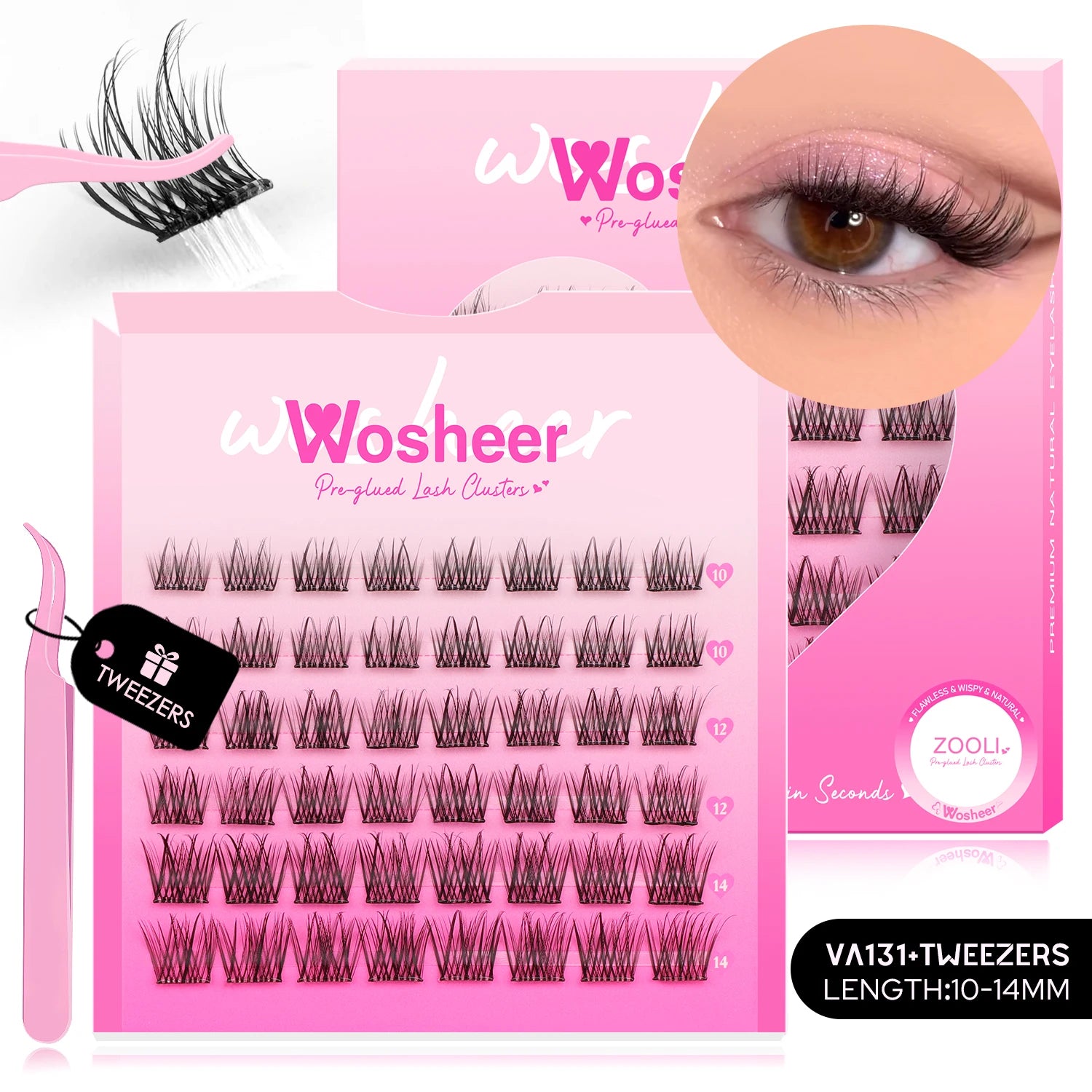 Natural Lash Style – with Waterproof DIY Kit