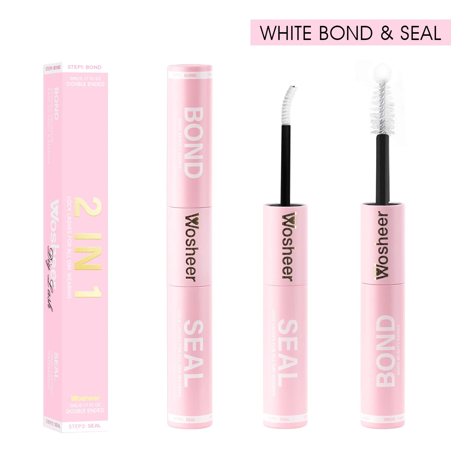 KIT Eyelash Bond and Seal 10ml | Glue Remove 5 ml | Tweezer