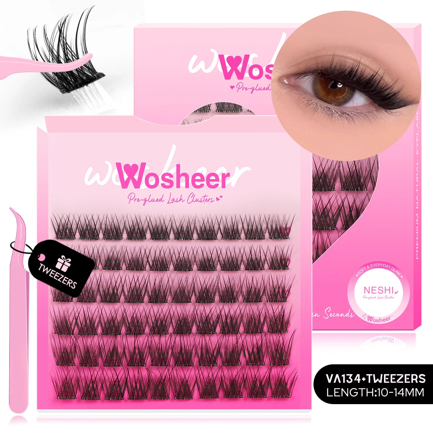 Natural Lash Style – with Waterproof DIY Kit