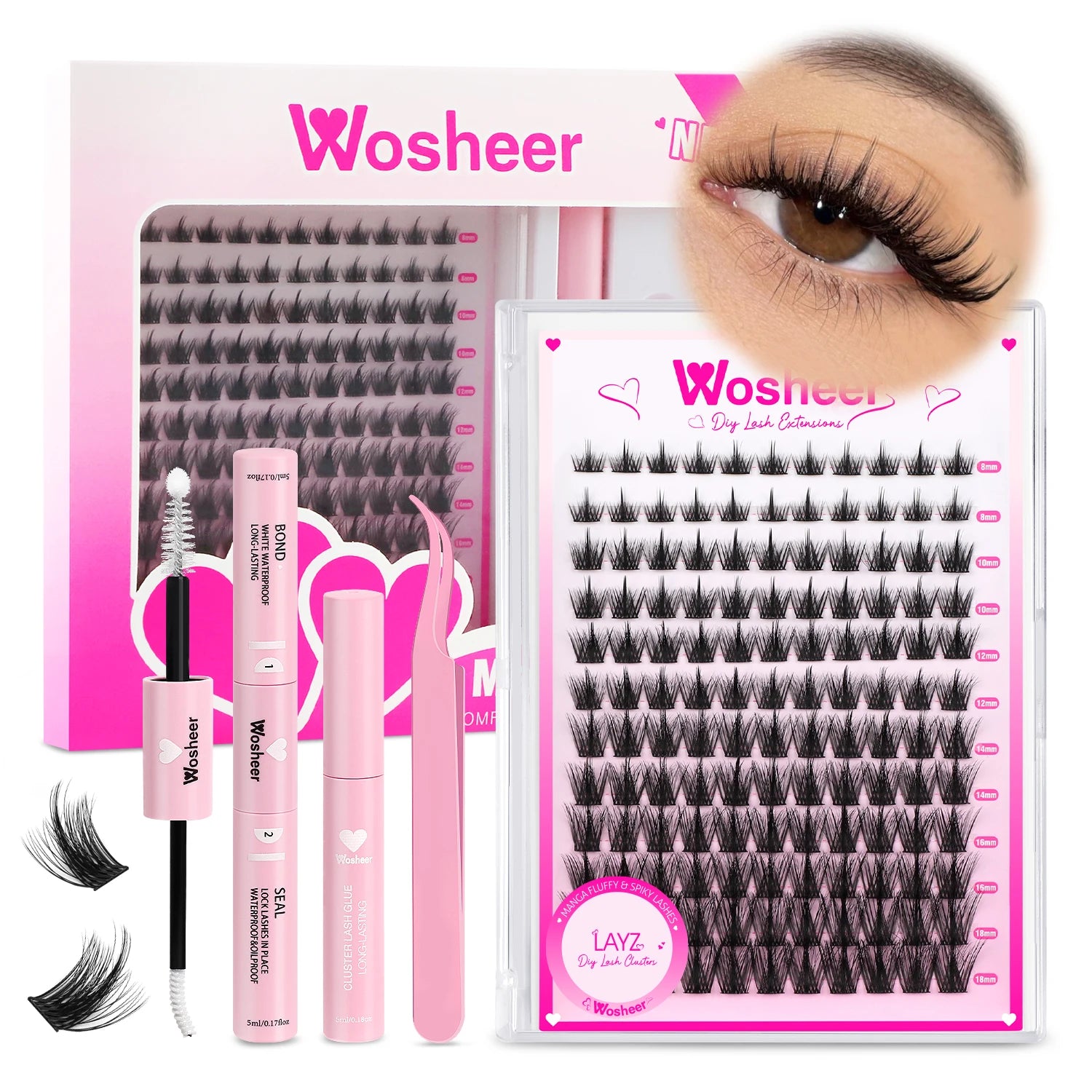 Daily Lash Style – with Waterproof DIY Kit