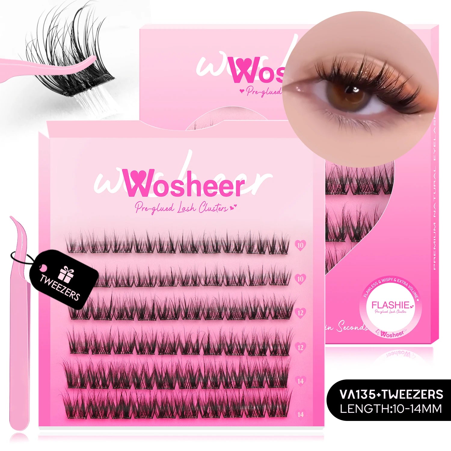 Natural Lash Style – with Waterproof DIY Kit