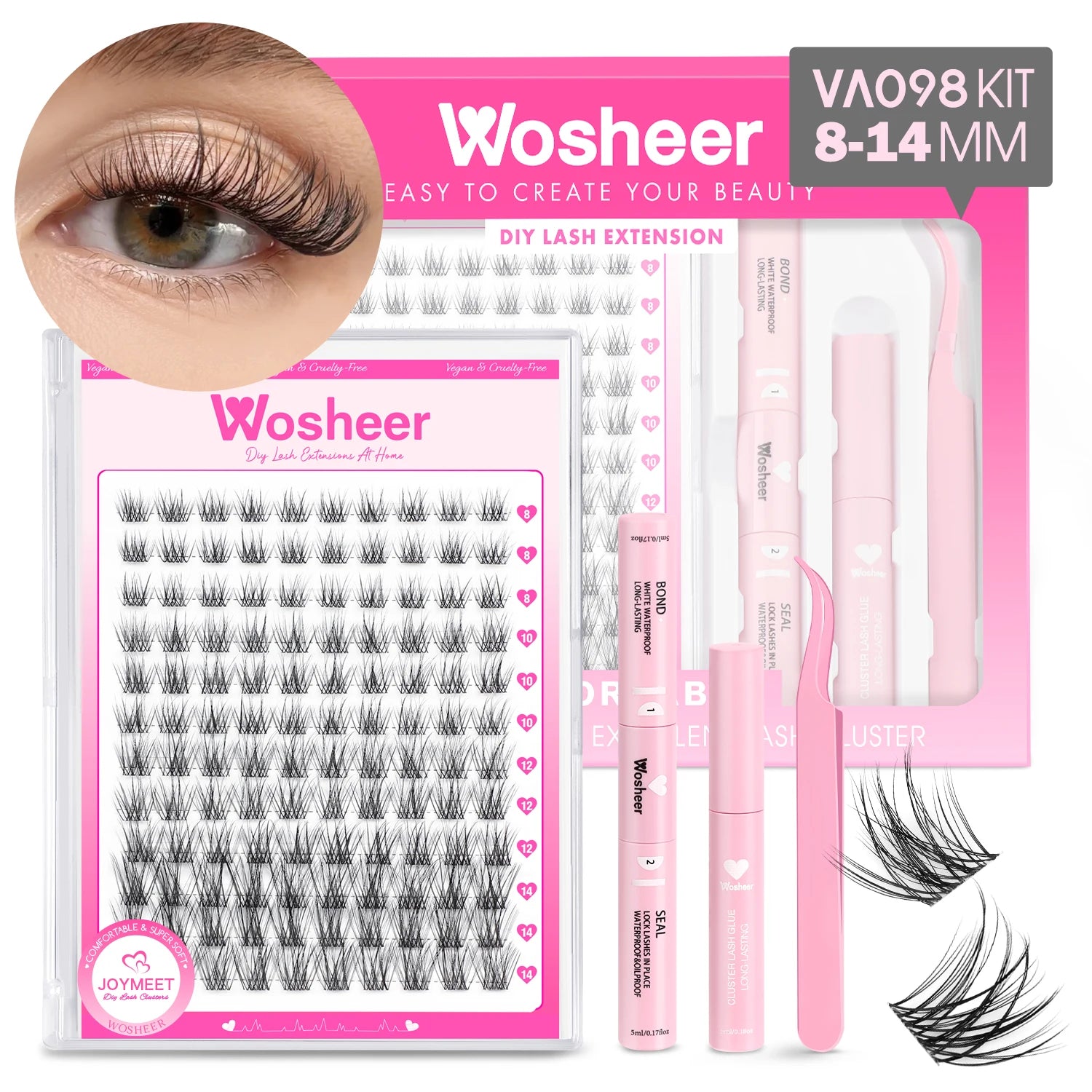 Brown Lash Style – with Waterproof DIY Kit